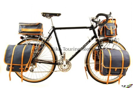 leather bicycle panniers